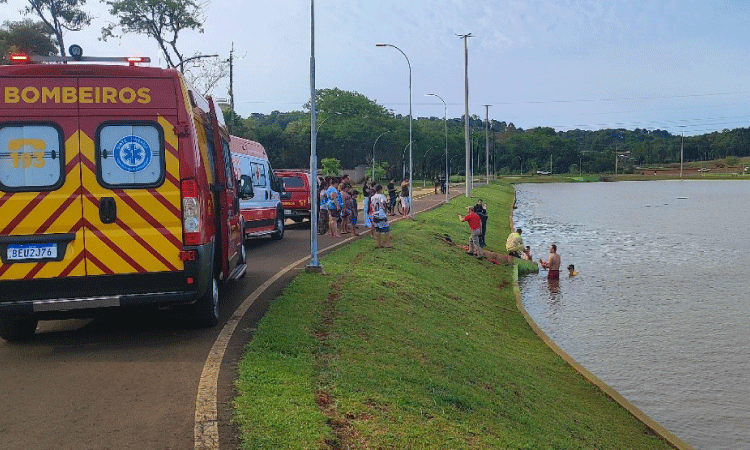  Criança de 6 anos morre afogada no Lago de Laranjeiras do Sul