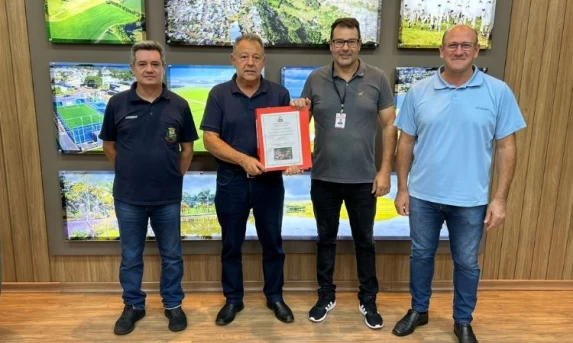 29 famílias do Bairro Bertuol dão andamento a regularização dos seus imóveis pelo REURB.