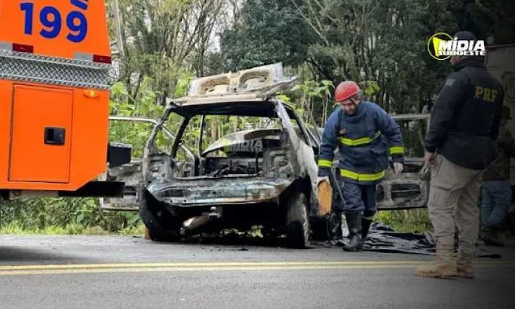 Acidente na BR-163 Resulta em Duas Vítimas Carbonizadas.