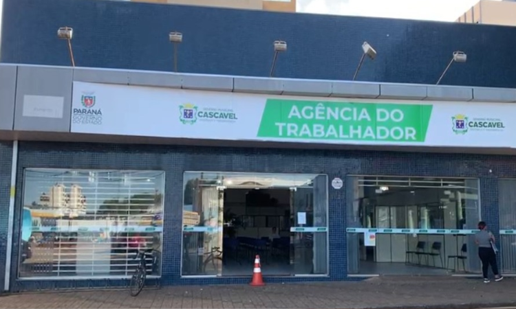 Agência do Trabalhador de Cascavel (PR) oferece mais de 1.400 oportunidades em diversas áreas Agência do Trabalhador de Cascavel (PR) oferece mais de 1.400 oportunidades em diversas áreas