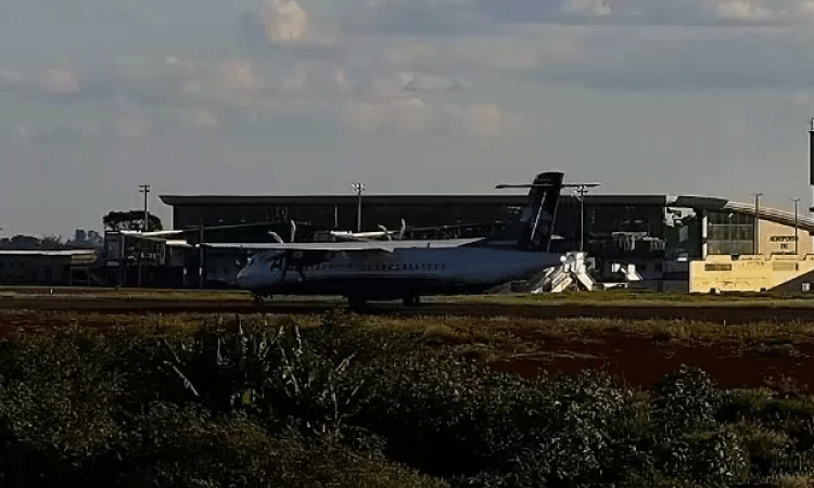 Avião retorna para o Aeroporto de Cascavel 20 minutos após a decolagem