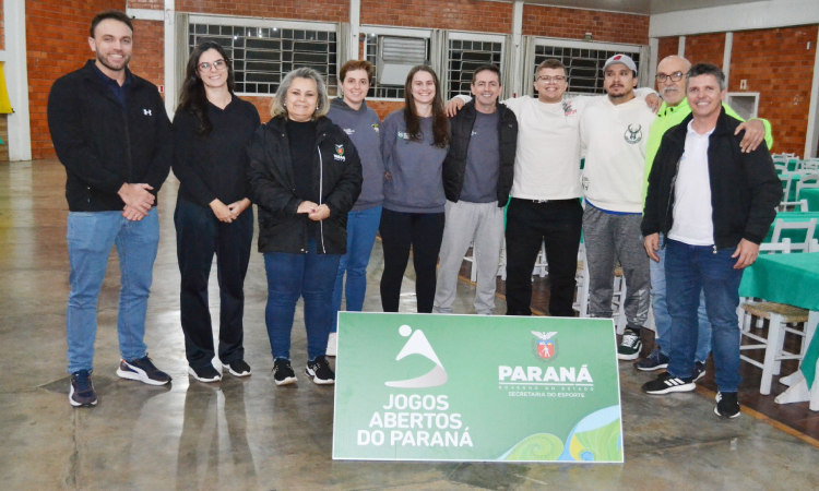 Basquete e handebol na segunda etapa dos Jogos Abertos em Guaraniaçu.