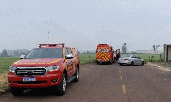 Bebê de dois meses se afoga com leite no bairro Canadá em Cascavel.