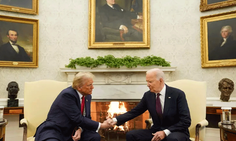 Biden recebe Trump na Casa Branca para transferência de poder nos EUA