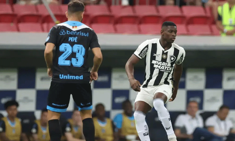 Botafogo empata com Grêmio e vê vantagem diminuir no Brasileiro