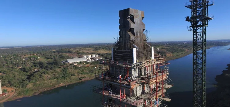 BRASIL: Obras da Ponte da Integração Brasil-Paraguai estão 70% concluídas