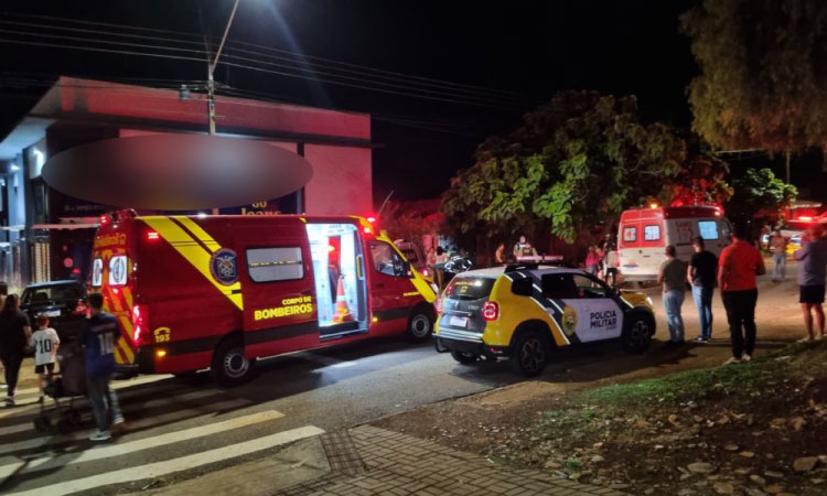 Brincando com jogo de tiro no celular, jovem é baleado e fica em estado grave no Bairro Floresta em Cascavel