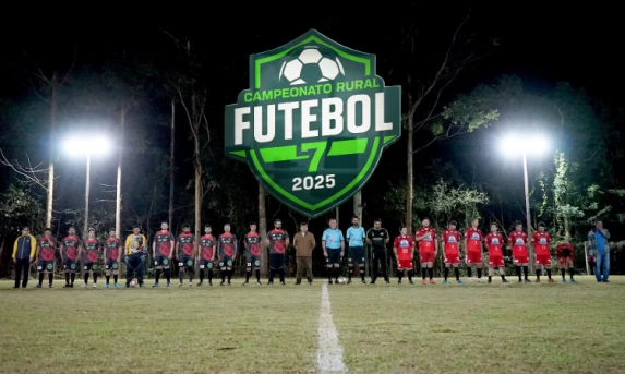 Campeonato Rural de Futebol Sete é aberto com três partidas em Guaraniaçu