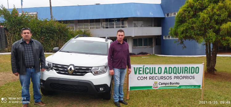 CAMPO BONITO - Saúde adquire novo veículo