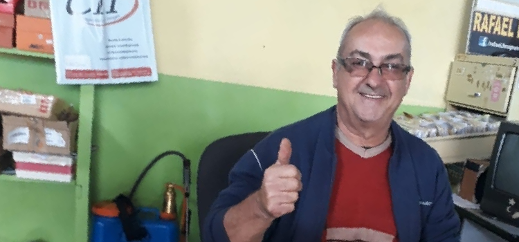 CAMPO BONITO – Empresário e morador antigo da cidade faleceu neste domingo.