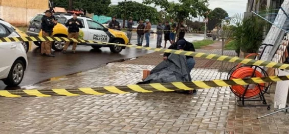 CASCAVEL: Homem de 41 anos é executado com tiro no bairro Santos Dumont.