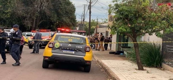 CASCAVEL: Homem é assassinato a tiros no bairro Guarujá.