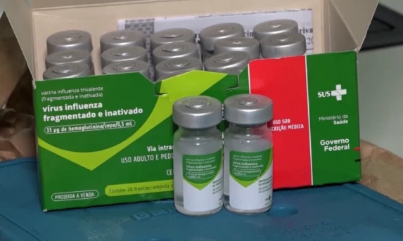 Cascavel recebe hoje mais 27 mil doses da vacina contra a gripe.