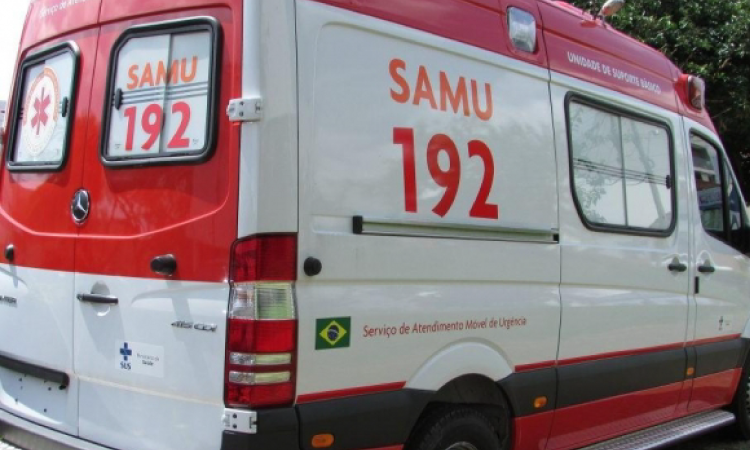 CATANDUVAS: Acidente entre carro e moto deixa motociclista ferido