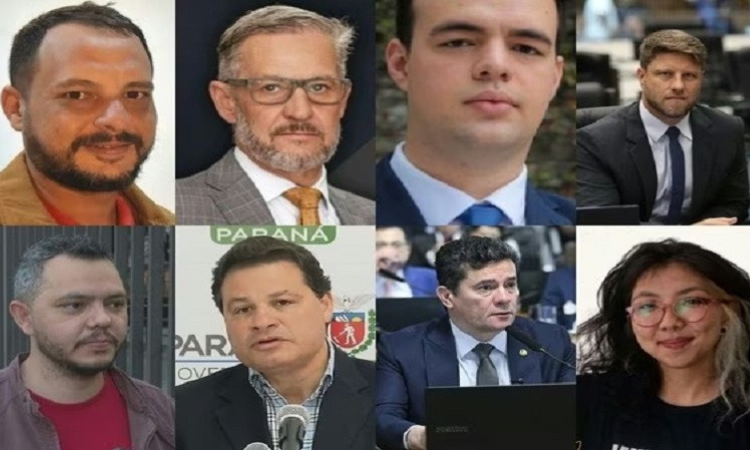 Com 8 postulantes ao Governo do PR, apenas três candidatos participam do primeiro debate na TV