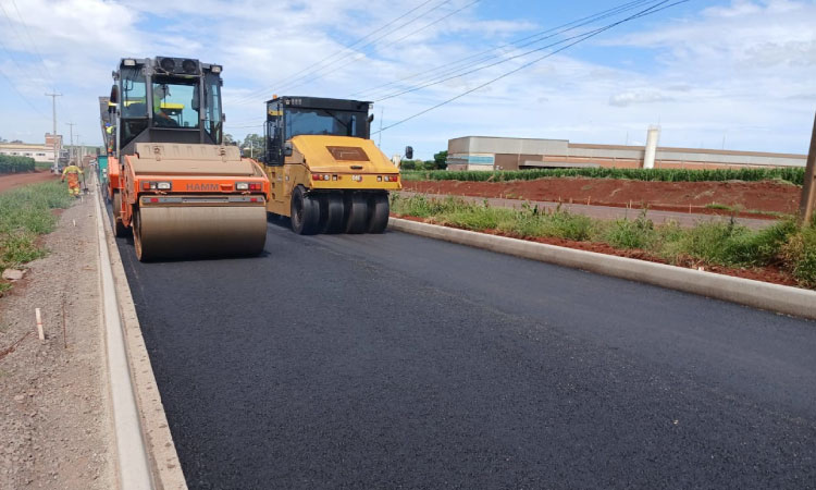 Com bom ritmo de trabalho, duplicação de rodovia em Toledo atinge 33,5% de execução.