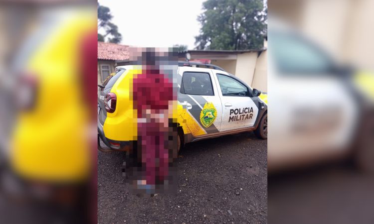 Comerciante reage a assalto e Polícia Militar prende suspeito em Quedas do Iguaçu