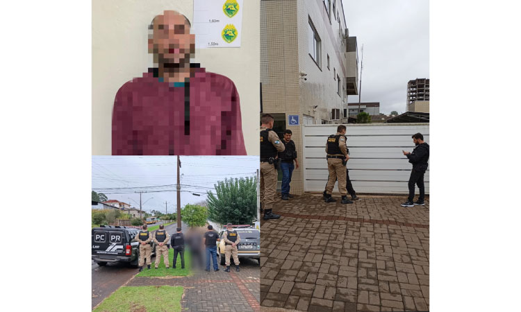 Condenados por assaltos em Quedas do Iguaçu são presos em São Jorge D’Oeste.