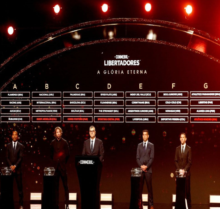 Conmebol sorteia grupos da edição 2023 da Copa Libertadores.