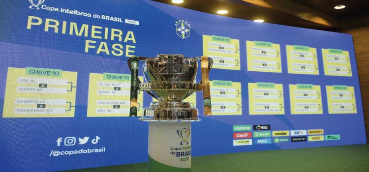 COPA DO BRASIL: Primeira fase começa com 80 times, oito deles campeões; veja confrontos