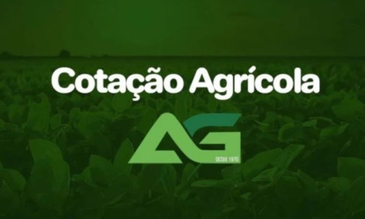 Cotações Agrícolas para esta Segunda-feira 09 de Março de 2026