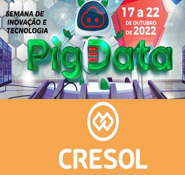 Cresol confirma apoio ao evento PIG Data que promete ser o maior em Inovação e Tecnologia de Toledo.