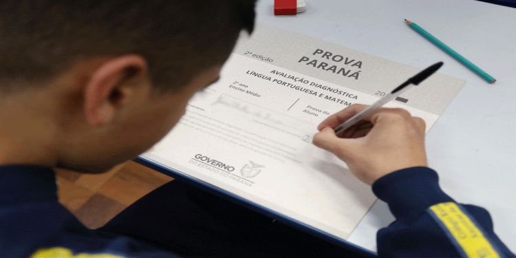 EDUCAÇÃO: Prova Paraná será aplicada em 4 e 5 de maio para avaliar aprendizado na rede estadual.
