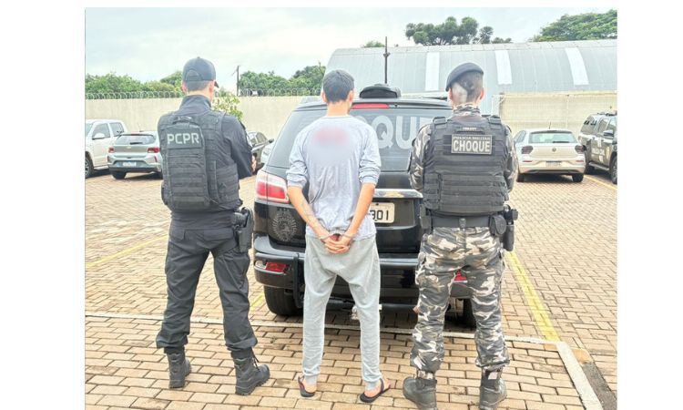 EM CASCALVEL: FORAGIDO DO SISTEMA PENITENCIÁRIO É RECAPTURADO EM SÍTIO