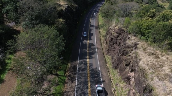 EPR Iguaçu programa alterações no tráfego para realização de intervenções preventivas em taludes na região de Ampére