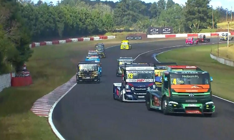 Equipes iniciam preparação no Autódromo em Cascavel para a Copa Truck