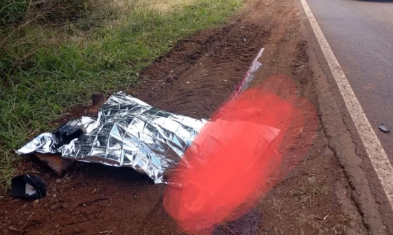 ESPIGÃO ALTO DO IGUAÇU: Grave acidente na PR-473 deixa uma vítima fatal