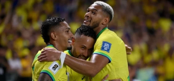 ESPORTES: A provável escalação da Seleção Brasileira para enfrentar o Peru nas Eliminatórias para a Copa do Mundo 2026.