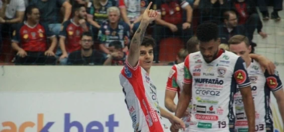 ESPORTES: Cascavel Futsal derrota o Joaçaba-SC e segue com ótima campanha na Liga Nacional.