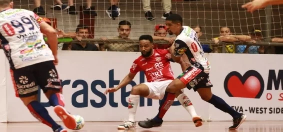 ESPORTES: Cascavel Futsal não reverte desvantagem, é goleado e está fora da Liga Nacional 2023.