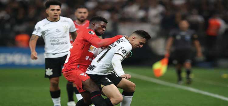 ESPORTES: Corinthians empata em Itaquera para avançar na Libertadores.