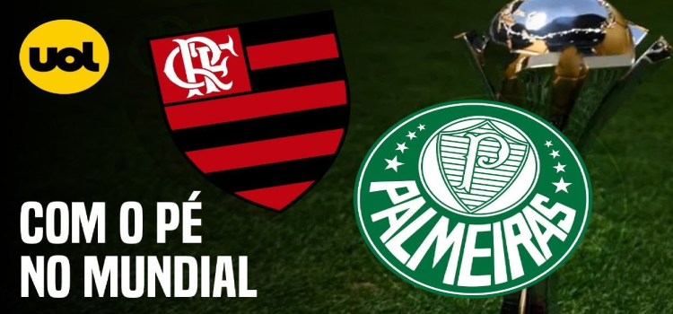 ESPORTES: Flamengo e Palmeiras garantem vaga no super Mundial de clubes da Fifa.