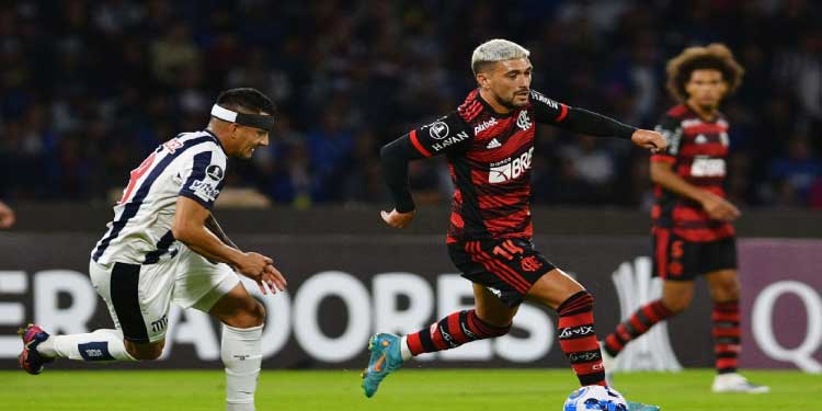 ESPORTES: Flamengo joga mal, mas arranca empate com o Talleres na Libertadores.