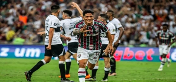 ESPORTES: Fluminense joga bem e derrota o Olímpia por 2 a 0 no Maracanã.