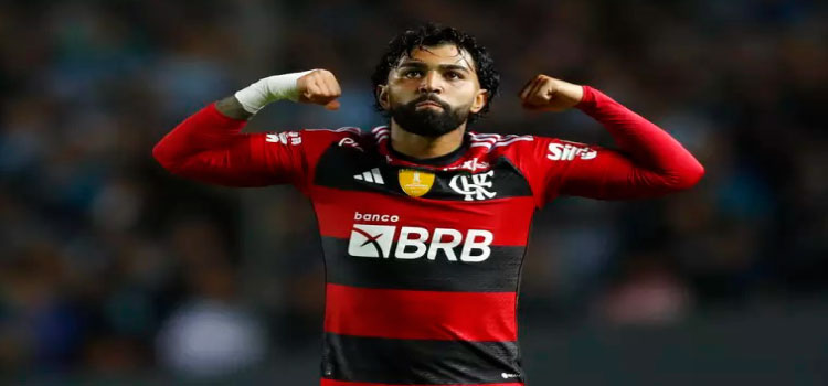 ESPORTES: Gabigol marca, mas Flamengo cede empate ao Racing e fica na vice-liderança do Grupo A na Libertadores.