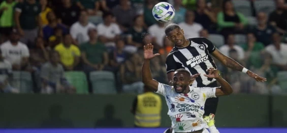 ESPORTES: Goiás bate líder Botafogo e deixa zona do rebaixamento do Brasileiro.