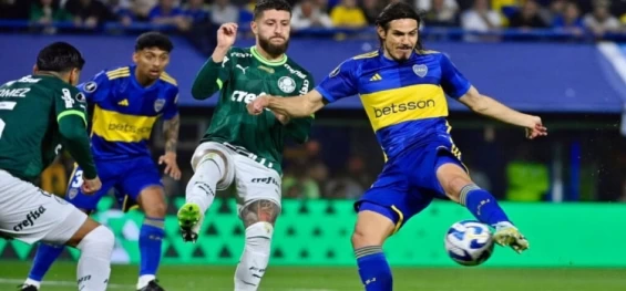 ESPORTES: Palmeiras e Boca Juniors se enfrentam por vaga na final da Libertadores.