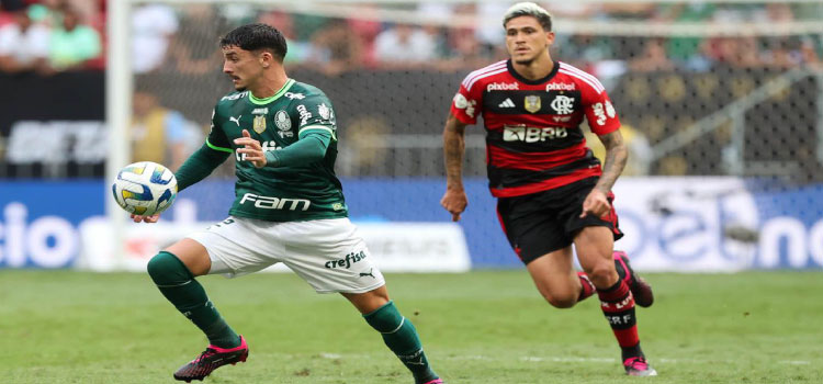 ESPORTES: Palmeiras e Flamengo se enfrentam tentando se aproximar do Botafogo.