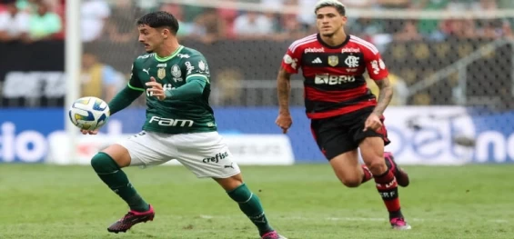 ESPORTES: Sonhando com o título do Brasileirão, Flamengo e Palmeiras colocam rivalidade em jogo.