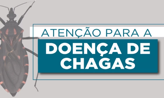 Estado divulga cartilha sobre prevenção e tratamento da Doença de Chagas.