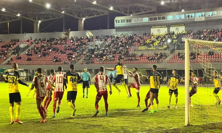 FC Cascavel tropeça em casa e se complica na Série D do Brasileiro.