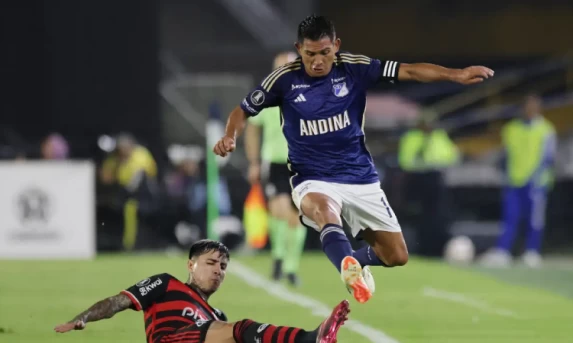 Flamengo joga mal e empata com Millonarios na estreia da Libertadores.