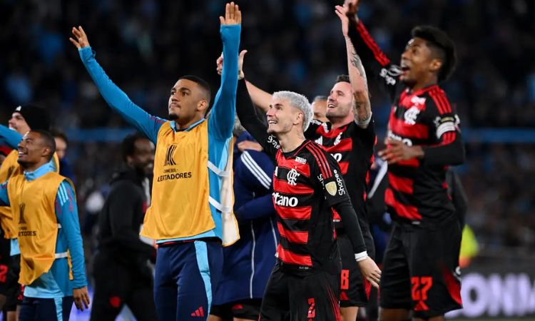 FLAMENGO SEGURA EMPATE NA ARGENTINA E CARIMBA VAGA NA FINAL DA LIBERTADORES FLAMENGO SEGURA EMPATE NA ARGENTINA E CARIMBA VAGA NA FINAL DA LIBERTADORES