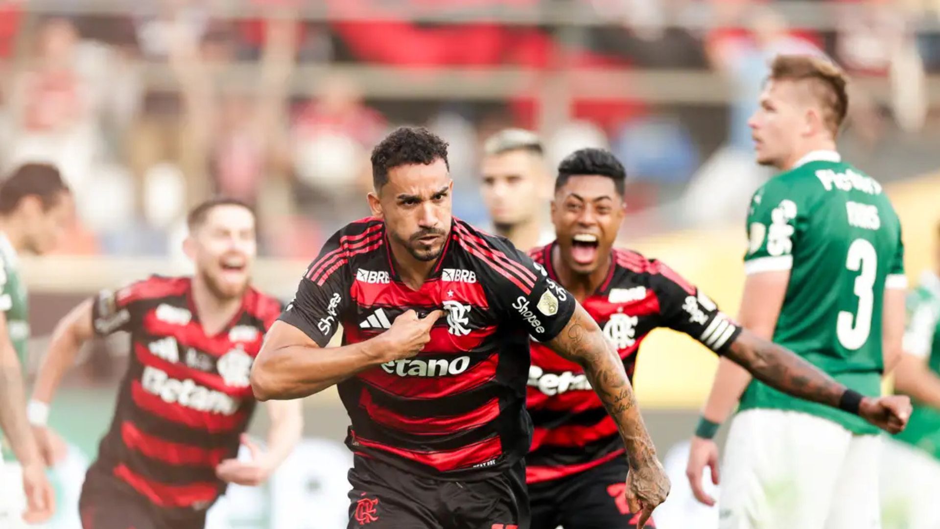 FLAMENGO VENCE PALMEIRAS E SE TORNA O PRIMEIRO BRASILEIRO TETRA DA LIBERTADORES