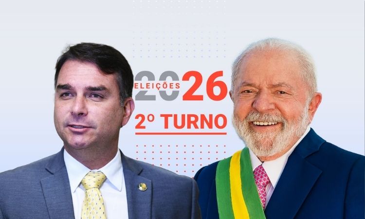 Flávio Bolsonaro e Lula disputarão segundo turno da eleição presidencial