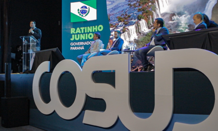 Governador anuncia no Cosud criação de um banco de fomento para estados do Sul e Sudeste 